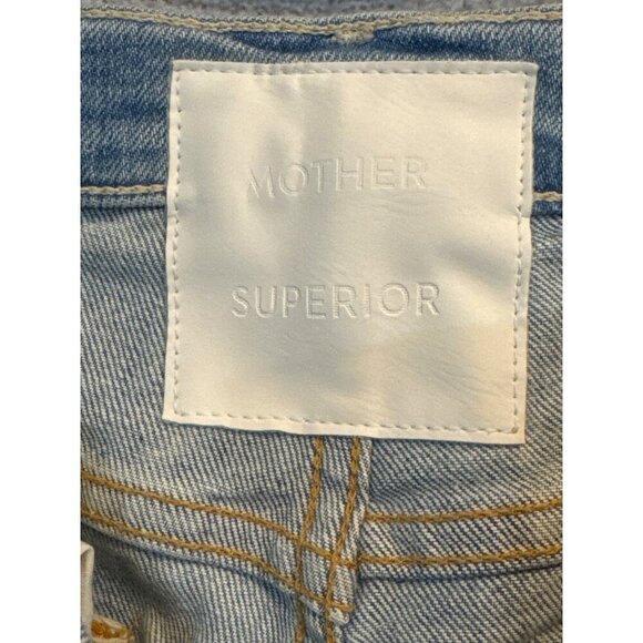 Mother Superior The Tomcat The Confession Distressed Jeans Size 28 - Picture 5 of 7